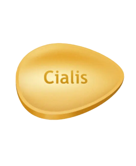 Cialis 犀利士黃色橢圓形藥錠圖示