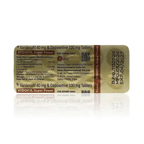 VIDOFIL Super Power 鋁箔包裝圖