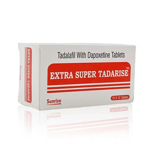 Extra Super Tadarise 雙效犀利士盒裝正面主視覺圖
