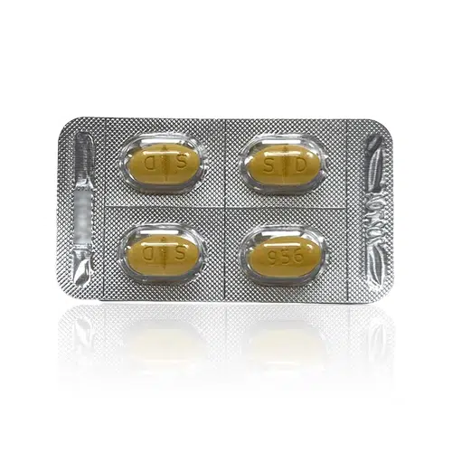 樂軒昂 Lonfilis 鋁箔藥板與 4 顆橢圓膜衣錠